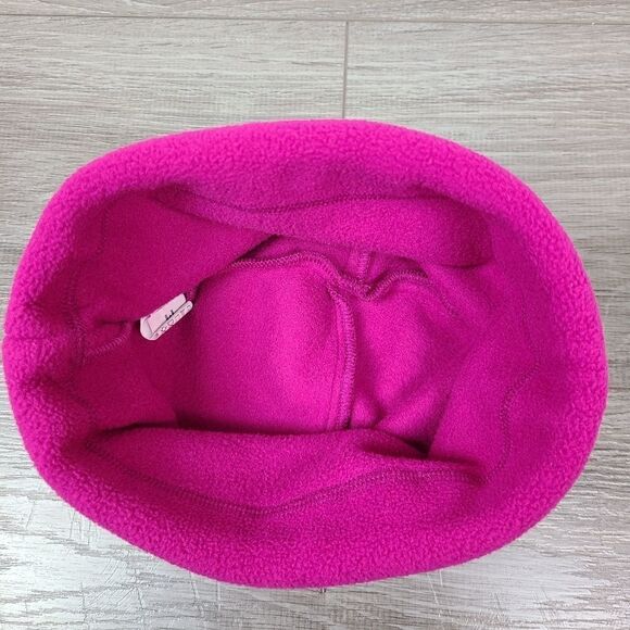 Oshkosh Girl's Fuschia Pink Fleece Winter Hat Size 8 - Picture 8 of 10